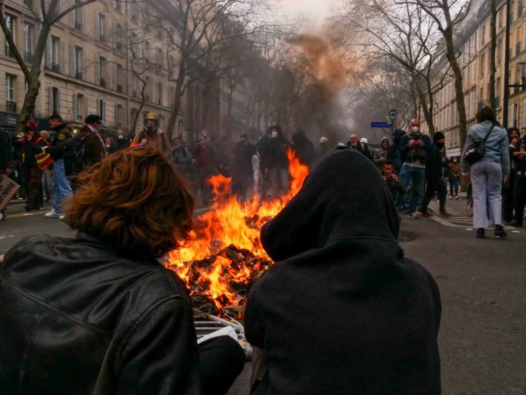 Mathis GUERRAZ-GILBERT, manifesatation retraite 2023